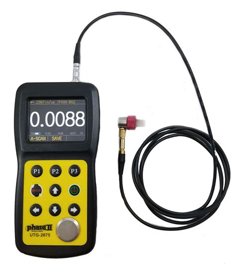 ultrasonic probe thickness measurement|best ultrasonic thickness gauge.